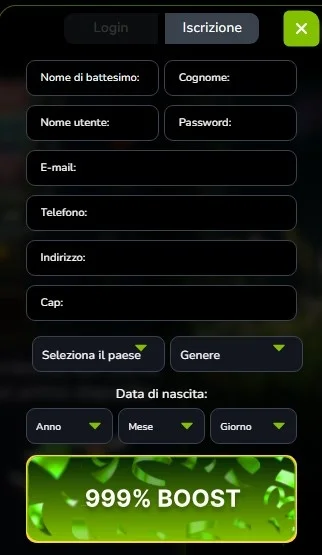 Eternal slots Casino Registrazione